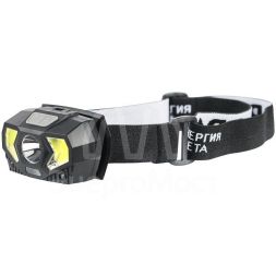 Фонарь светодиодный налобный GB-608 на батарейках 3xAAA 5Вт 7 реж. черн. Эра Б0052319