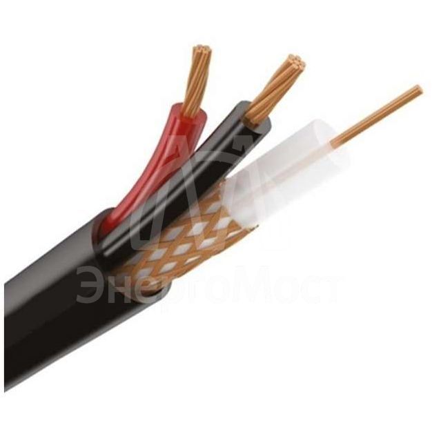 Кабель КВК-П-1.5+2х0.75 наруж.Ч бухта(м) REXANT 01-4015