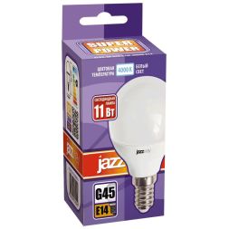 Лампа светодиодная PLED- SP G45 11Вт E14 4000К 230/50 JazzWay 5019270