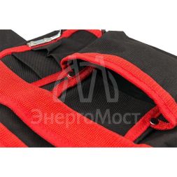 Сумка-пояс монтажника двойная RE-15 Rexant 12-5611