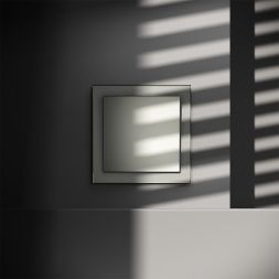 Выключатель 1-кл. СП S70 10А механизм сталь Voltum VLS010105