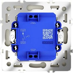 Выключатель 1-кл. СП S70 10А механизм сталь Voltum VLS010105