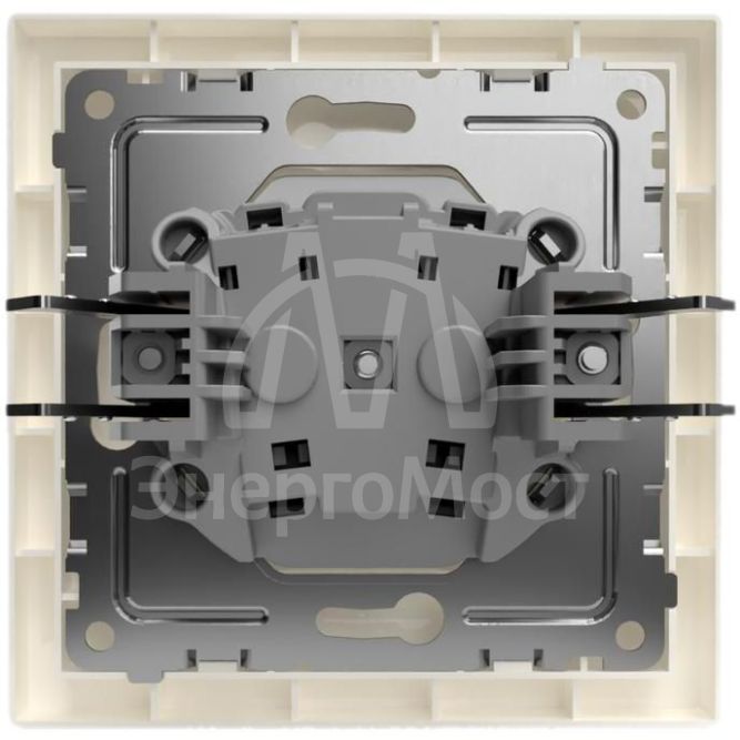 Розетка 1-м СП Pixel 16А IP20 без заземл. в сборе беж. TOKOV ELECTRIC TKE-PX-R1F-C02