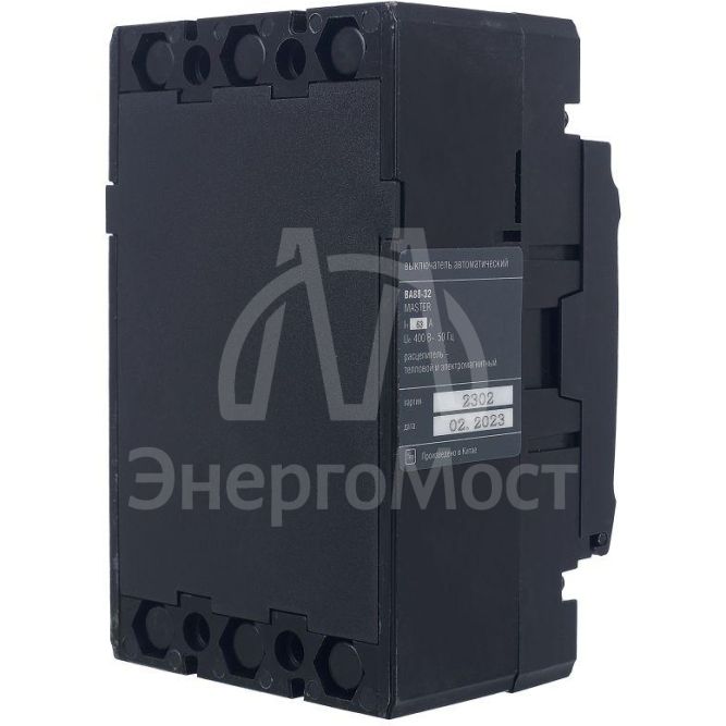 Выключатель автоматический 3п 63А 25кА ВА88-32 MASTER IEK SVA10-3-0063-02