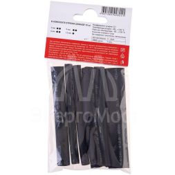 Набор трубок термоусадочных ТУТ №7 клеевые Rexant 29-0107