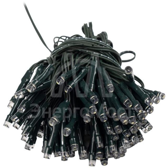 Светильник светодиодный SLR-G01-100W садовый; гирлянда 100 бел. LED солнечная батарея ФАZА 5027305