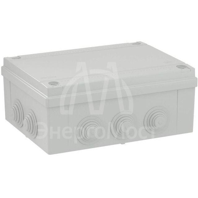 Коробка распределительная ОП 300х220х120мм IP55 10 каб. ввод DKC 54300