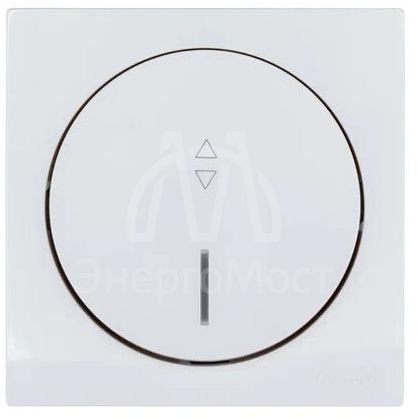 Выключатель проходной 1-кл. СП OSEN 10А IP20 с подсветкой механизм бел. LEZARD 743-0288-114