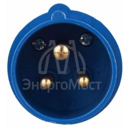 Вилка эл. каб. 16А 2P+PE 16А 220В IP44 ССИ-013 IEK PSR01-016-3