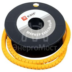 Маркер каб. 1.5кв.мм &amp;quot;5&amp;quot; (к-1000ед) (ЕС-0) EKF plc-KM-1.5-5