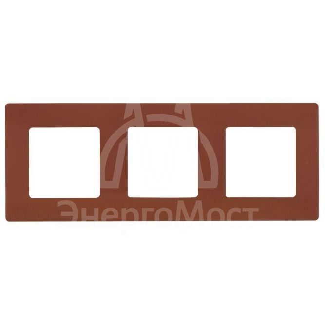 Рамка 3-м Etika какао Leg 672573