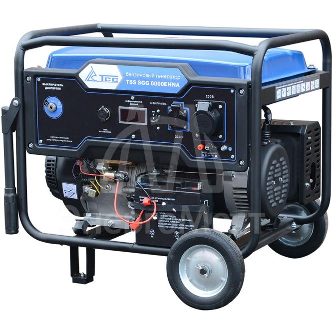Бензогенератор 6 кВт TSS SGG 6000EHNA с АВР