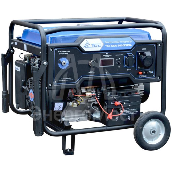 Бензогенератор 6 кВт TSS SGG 6000EHNA с АВР