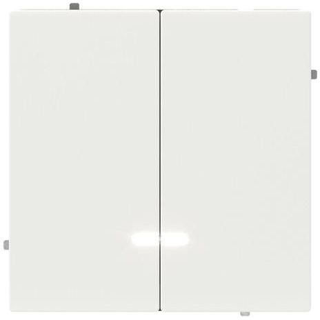 Переключатель 2-кл. KANT с подсветкой бел. магнолия DKC 7000144