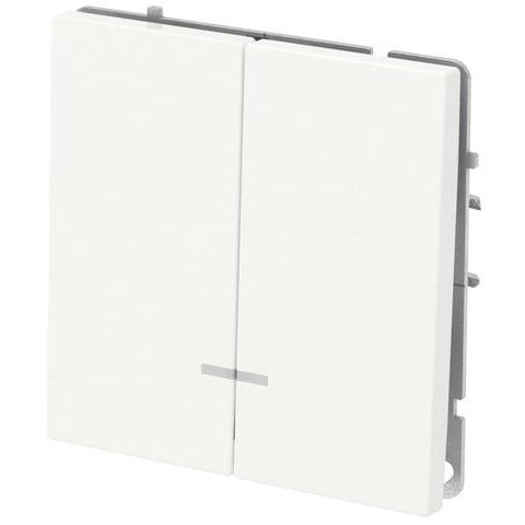 Переключатель 2-кл. KANT с подсветкой бел. магнолия DKC 7000144