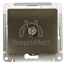 Механизм коннектора TV антенны Glossa антрацит SchE GSL000793