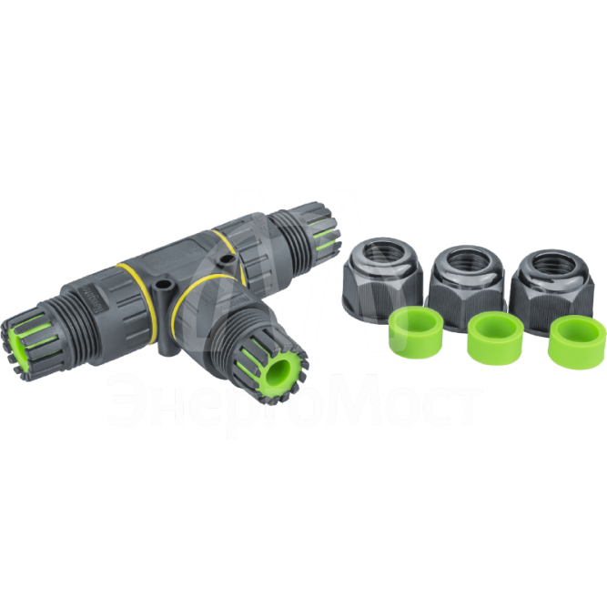 Коннектор кабельный T-образный 82 836 NTB-T02-3P-IP68 3PIN Navigator 82836