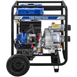 Мотопомпа дизельная TSS PDST80E (с электростартом, АКБ)