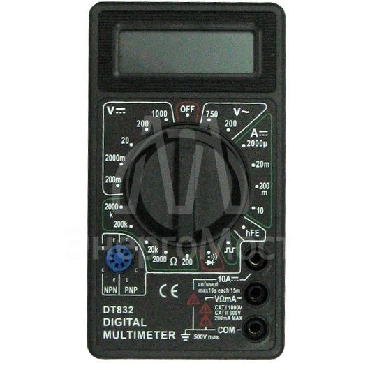 Мультиметр DT832