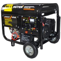 Портативный бензогенератор 5 кВт HUTER DY6500LXW (с функцией сварки)