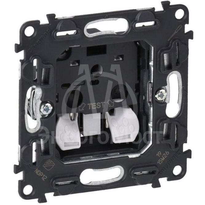 Механизм розетки 1-м СП Valena In&amp;#039;matic 16А IP20 250В 2К защ. шторки безвинт. зажимы Leg 753016