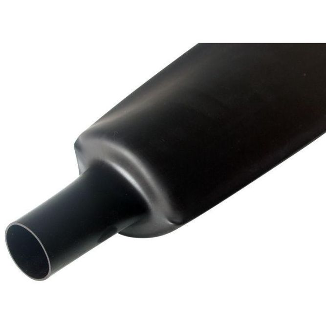 Трубка термоусадочная 100.0/50.0 1м черн. Rexant 25-0100