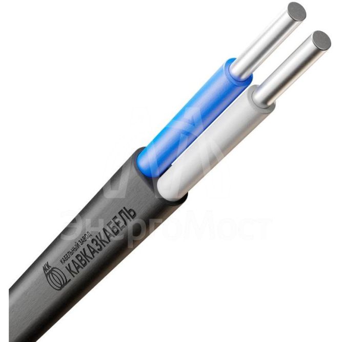 Кабель АВВГ-Пнг(А)-LS 2х4 ОК (N) 0.66кВ (м) Кавказкабель 22010300147