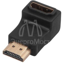 Переходник штекер HDMI - гнездо HDMI угловой Rexant 17-6805