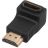 Переходник штекер HDMI - гнездо HDMI угловой Rexant 17-6805
