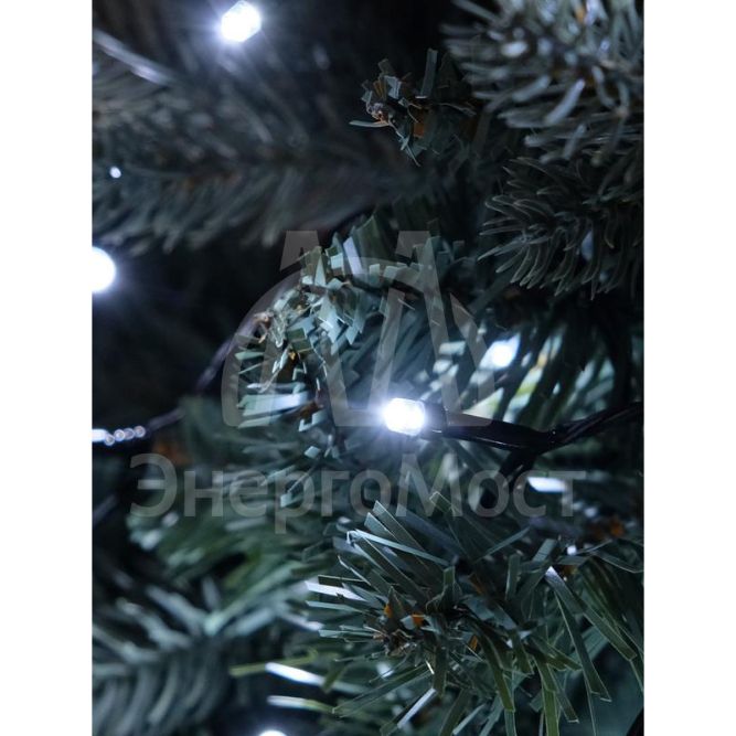 Гирлянда AC-G02-80W 80LED 8.8м 8реж. 220В бел. ФАZА 5047716