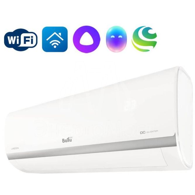 Сплит-система инверторного типа Lagoon DC BSDI-07HN1_22Y комплект (блок внутрен. НС-1407790 и внешний НС-1407800) Ballu НС-1407807