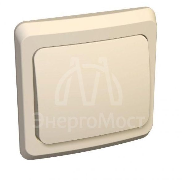 Выключатель 1-кл. СП Этюд 10А IP20 крем. SchE BC10-001K