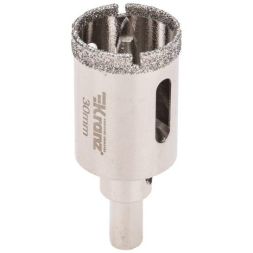 Коронка алмазная 30мм с центровочным сверлом Kranz KR-92-0010