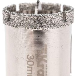 Коронка алмазная 30мм с центровочным сверлом Kranz KR-92-0010
