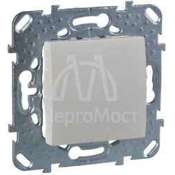 Механизм переключателя проходного 1-кл. СП Unica 10А IP20 (сх. 6) беж. SchE MGU5.203.25ZD