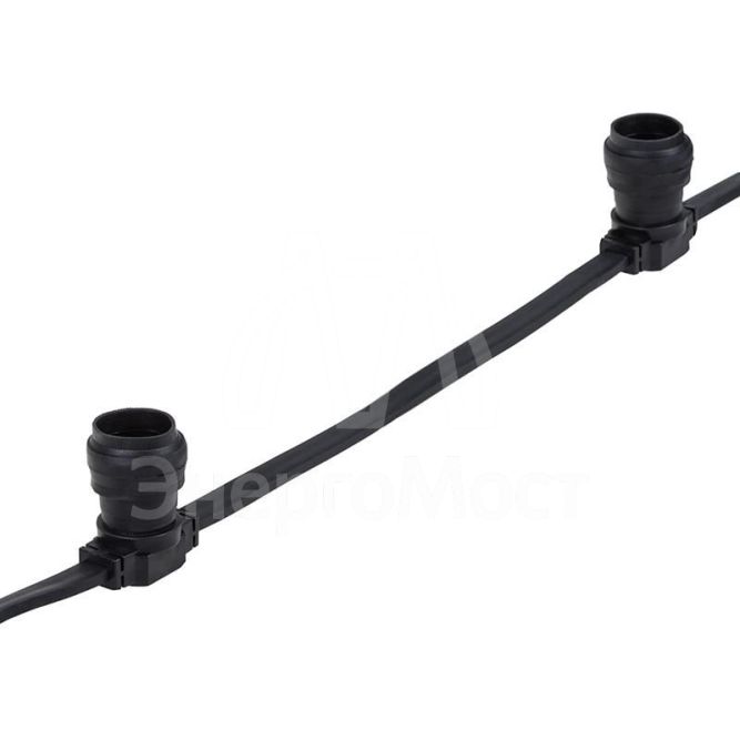 Гирлянда &amp;quot;Белт Лайт&amp;quot; 2жил. 2х2.5 черн. провод шаг 40см 220В IP65 (уп.100м) NEON-NIGHT 331-212