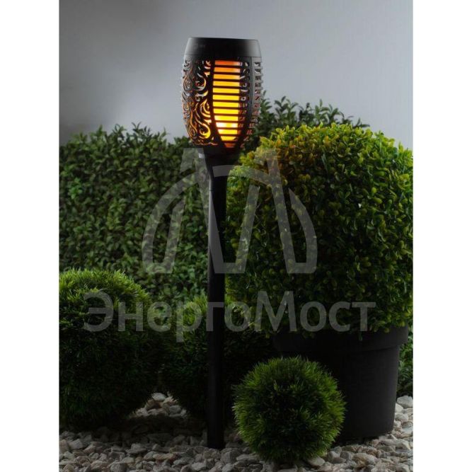 Светильник садовый ERASF012-35 Факел 72см солнечная батарея ЭРА Б0044243
