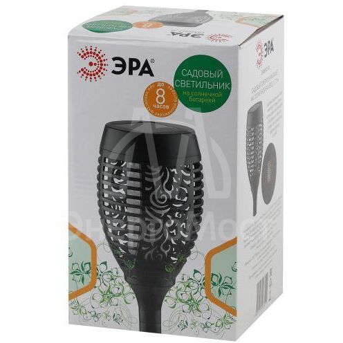 Светильник садовый ERASF012-35 Факел 72см солнечная батарея ЭРА Б0044243