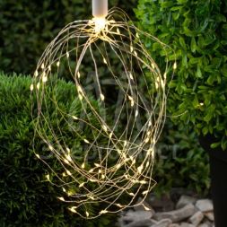 Светильник садовый Фейерверк подвесной на солнечной батарее ERAUF024-02 ЭРА Б0044217