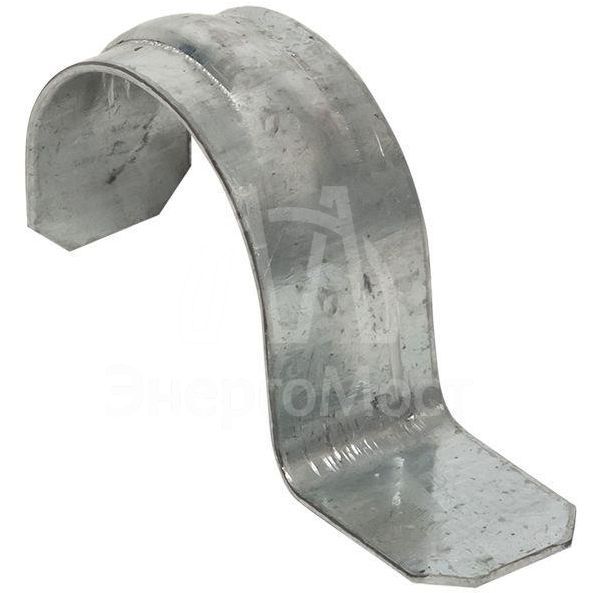 Скоба однолапковая d25-26мм метал. для монтажн. пистолета EKF smp-1-25-26