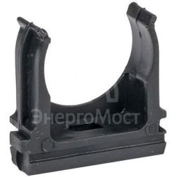 Крепеж-клипса d25мм Plast PROxima черн. (уп.10шт) EKF derj-z-25b