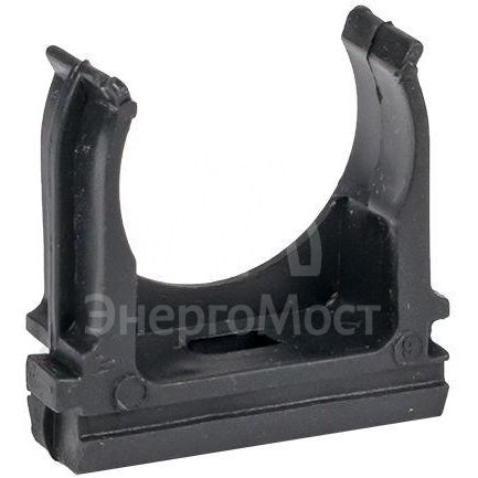 Крепеж-клипса d25мм Plast PROxima черн. (уп.10шт) EKF derj-z-25b