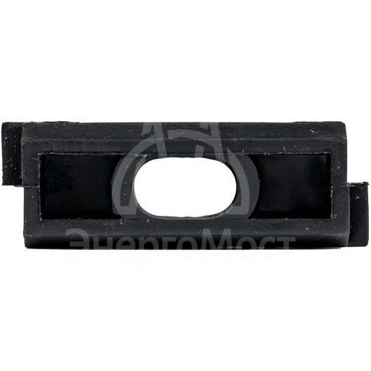 Крепеж-клипса d25мм Plast PROxima черн. (уп.10шт) EKF derj-z-25b