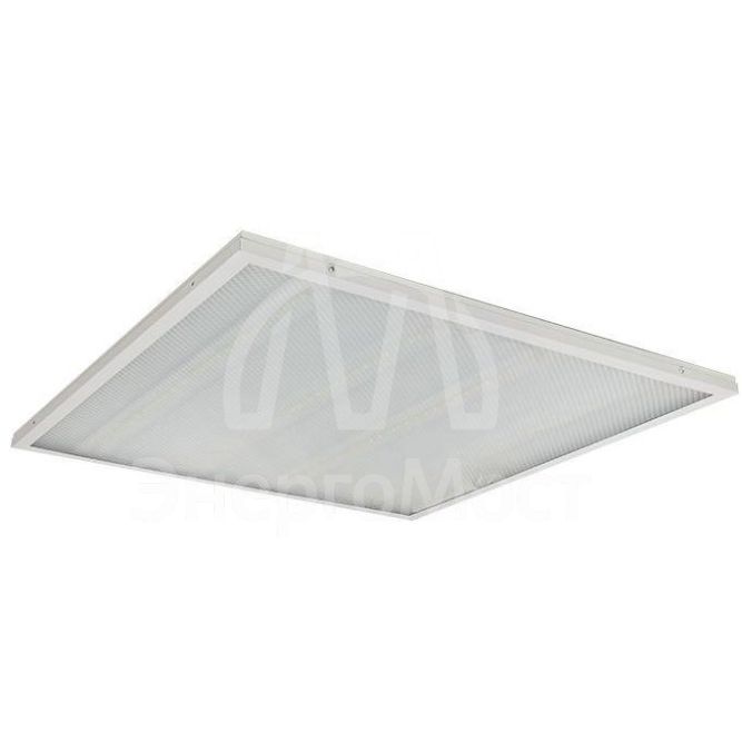Светильник светодиодный ДУО-4101-Z 36Вт 4000К панель 595х595 призма Basic EKF LPL-4101-Z-36-4000