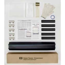 Муфта кабельная соединит. 1кВ 1ПСТ(тк)-5х(35-50) с болтов. соединителями Нева-Транс Комплект 22010026