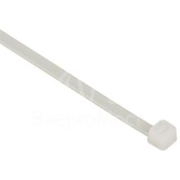 Хомут кабельный 3.6х200 нейл. бел. (уп.100шт) EKF plc-c-3.6x200