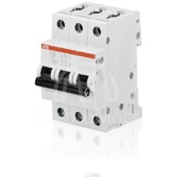 Выключатель автоматический модульный 3п C 63А 6кА SH203 C63 ABB 2CDS213001R0634