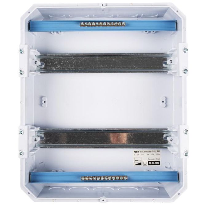 Бокс модульный встраив. PDB/R 1024 WH (ЩРВ-П-24) IP41 пластик. Pro JazzWay 5071773