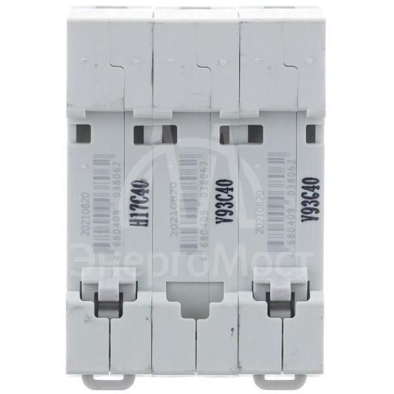 Выключатель автоматический 3п 40А характеристика C ВА-103 6кА SchE 12309DEK