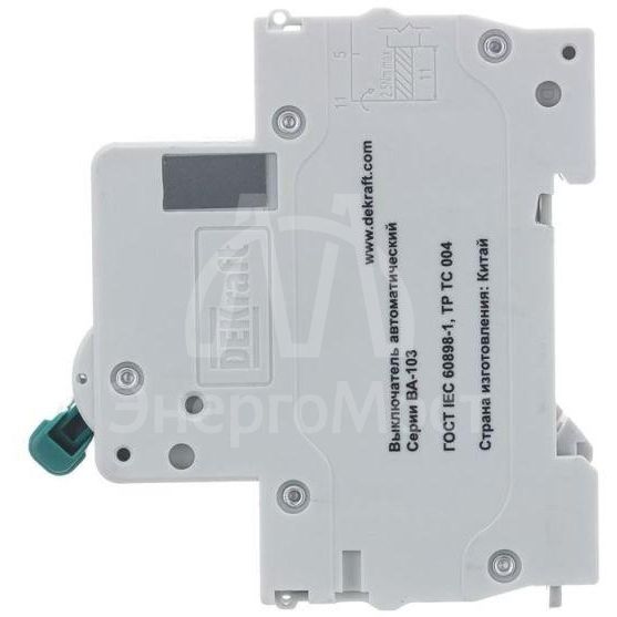 Выключатель автоматический 3п 40А характеристика C ВА-103 6кА SchE 12309DEK